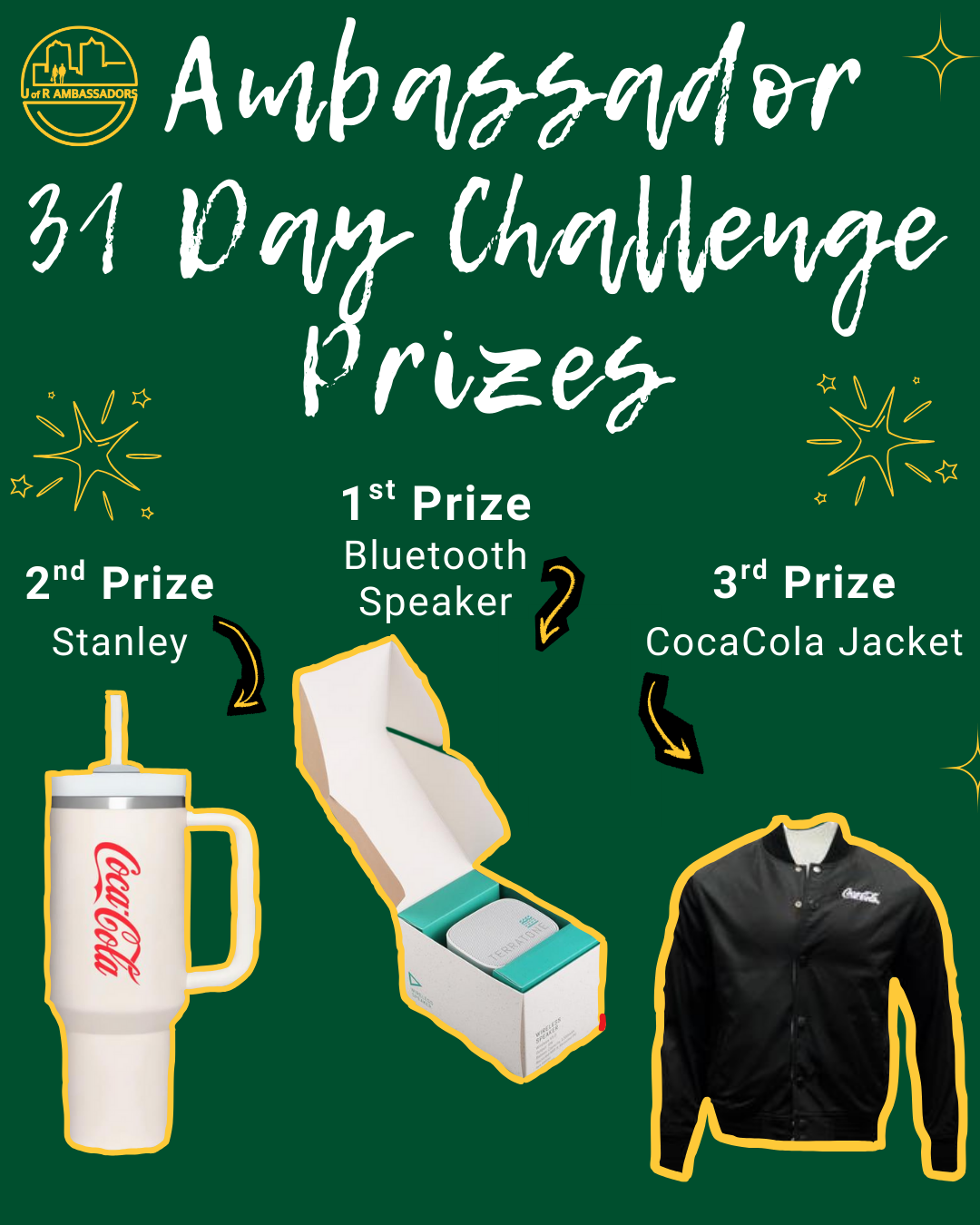 31 Days Challenge Prizes